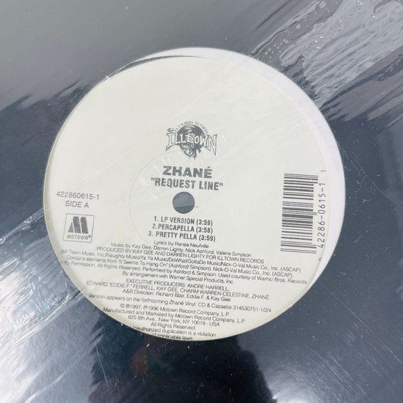 Zhane Vinyl Album Record‎ Request Line 90's R&B - Picture 5 of 6